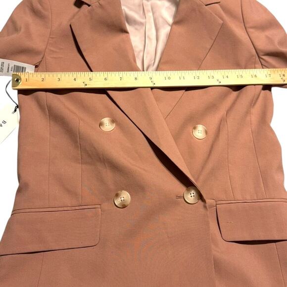 Babaton Aritzia NWT Mauve Pink Oversized Leonard Blazer Size 00 - Picture 11 of 12